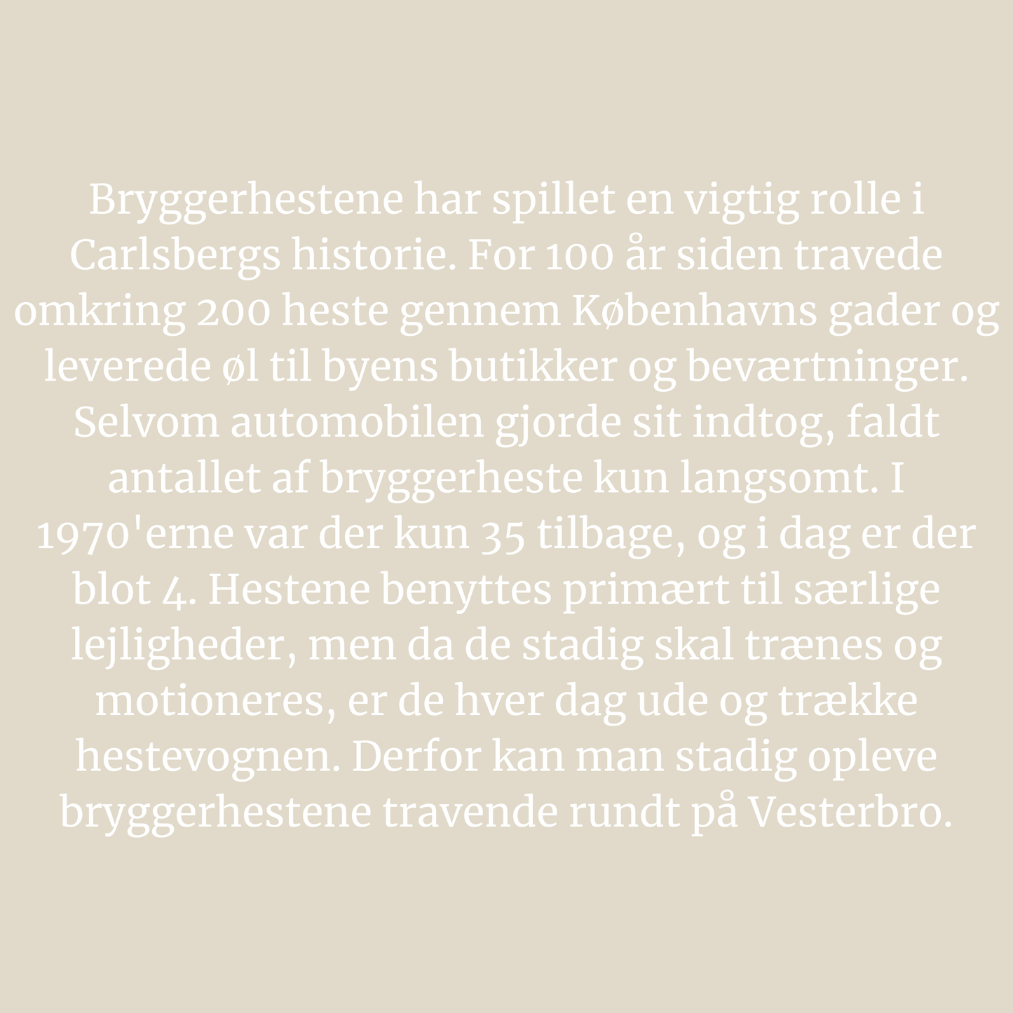 Bryggerhesten