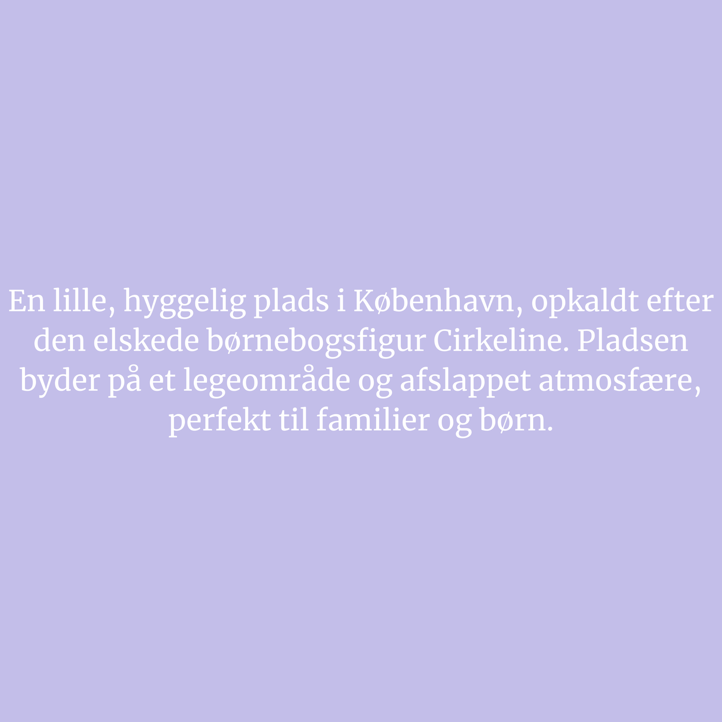 Cirkelines plads