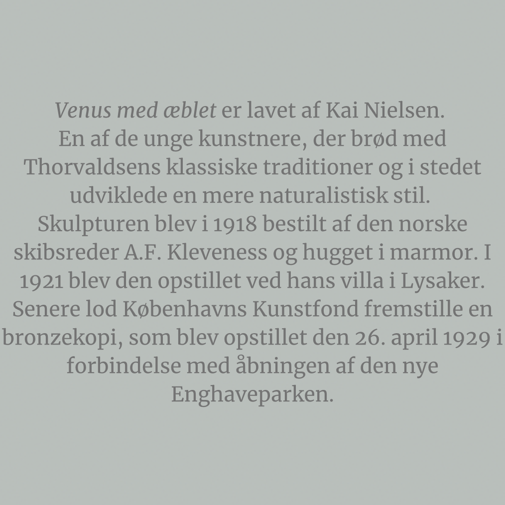 Venus med æblet