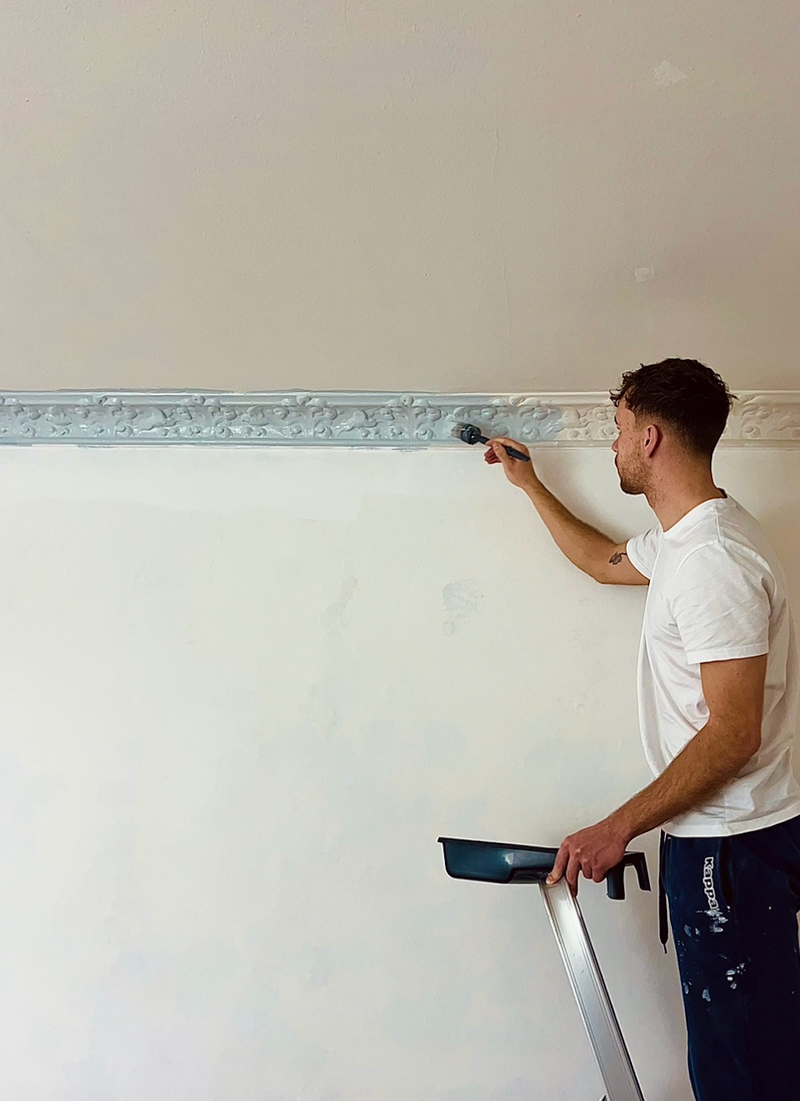 Sådan maler du stuk