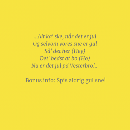 Gul sne